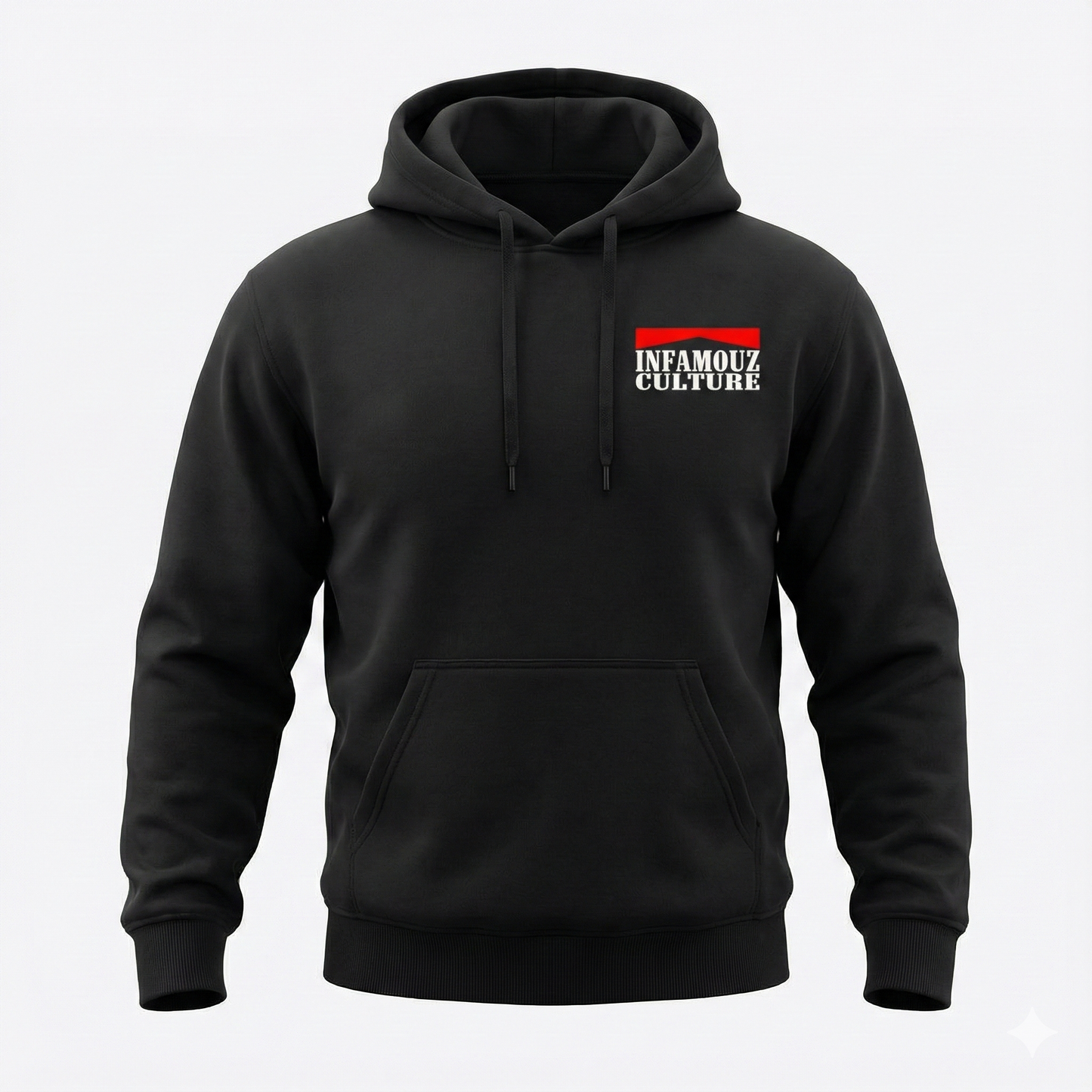 Infamouz Culture® Racing Team Hoodie Black