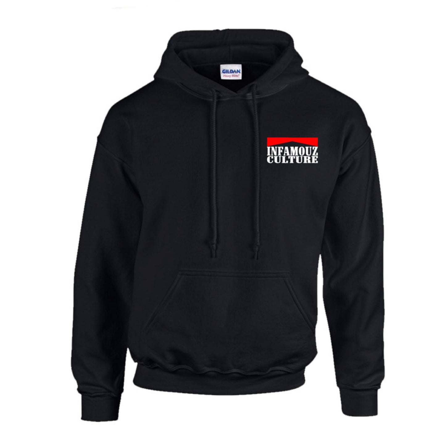 Infamouz Culture® Racing Team Hoodie Black