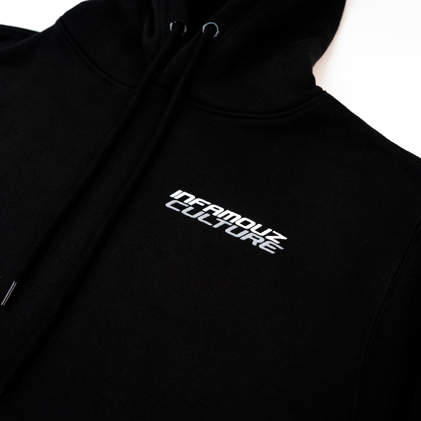 Infamouz Culture® No face, No case Hoodie - Black