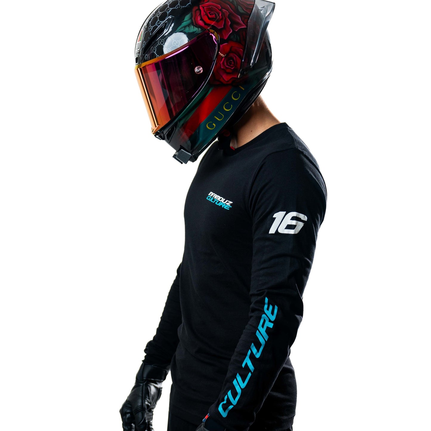 Infamouz Culture®️ No face No Case Long Sleeve T-Shirt