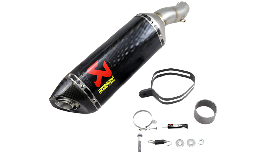 Akrapovic Slip-On Exhaust Kawasaki ZX6R / ZX636 2009-2024