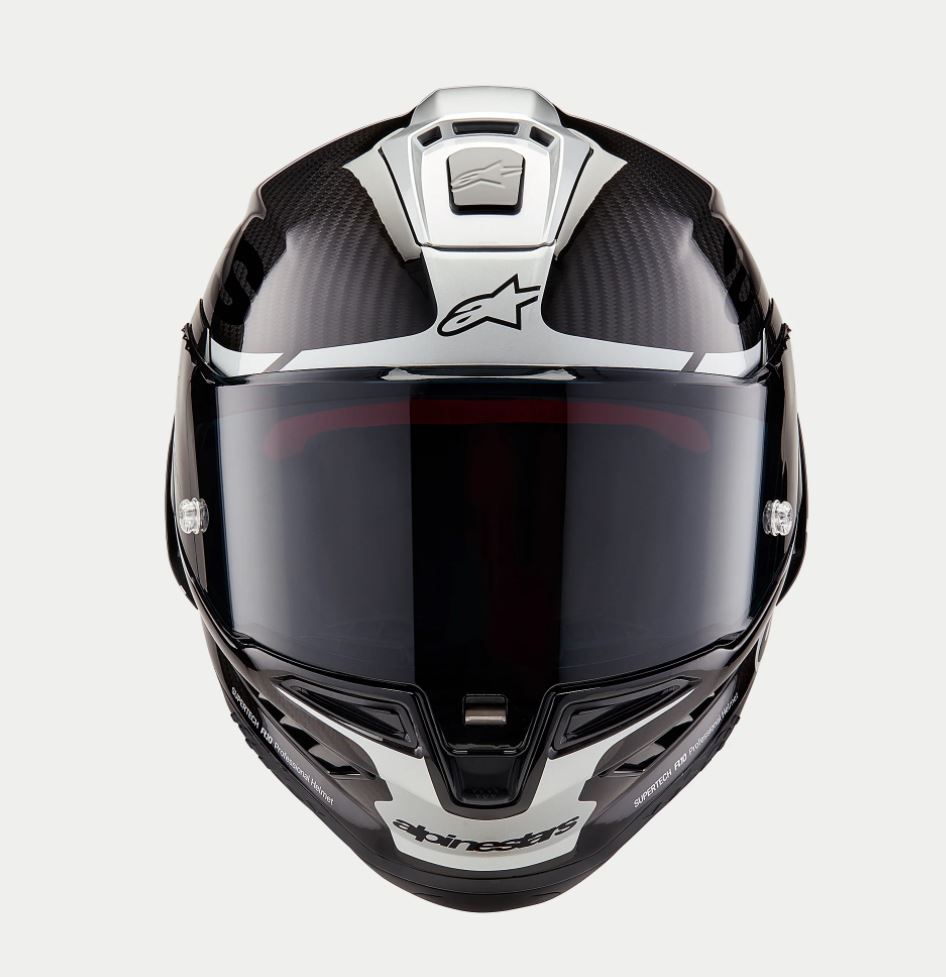 Supertech R10 Helmet - Element - Carbon/Silver/Black